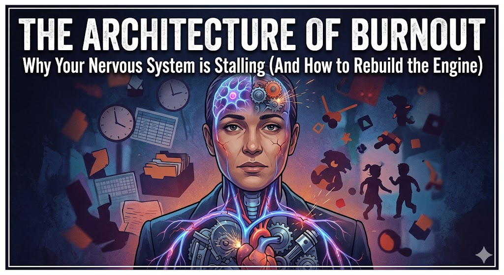 The Architecture of Burnout: Why Your Nervous System is Stalling (And How to Rebuild the&nbsp;Engine)