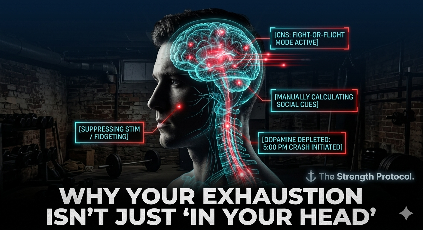 The Physical Cost of Masking: Why Your Exhaustion Isn’t Just ‘In Your Head’